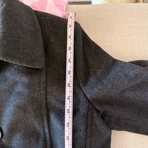 Anne Klein Charcoal Coat - Picture 8 of 11